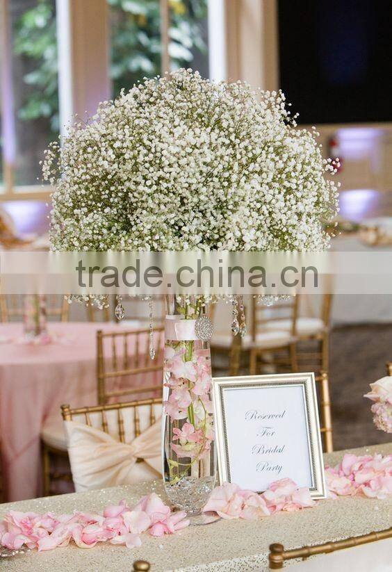 best selling 50cm artificial hanging flower chandelier for wedding and event decoration
