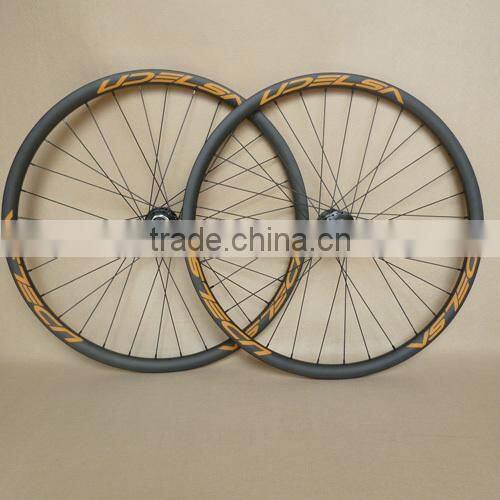 UDELSA 26er carbon wheels 25mm deep 25mm wide Mountain Bicycle Wheelset
