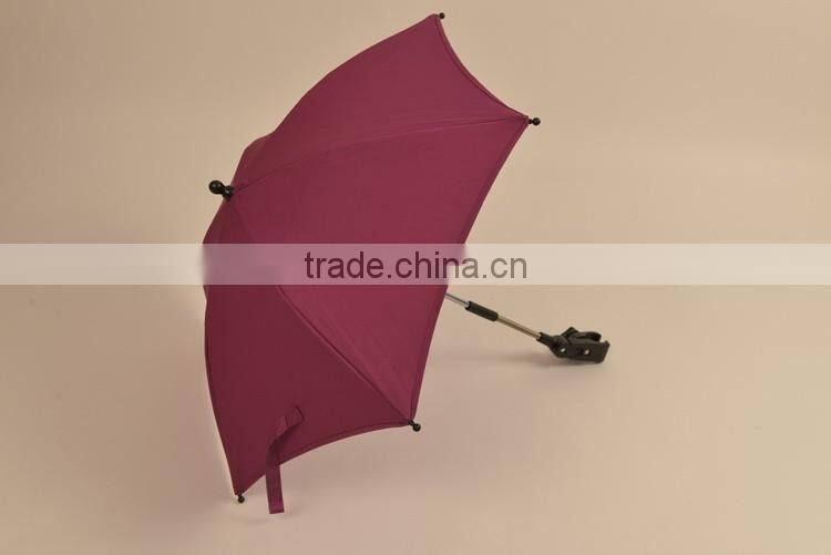 OEM high quality Baby Stroller Umbrella For Baby Car with clamp