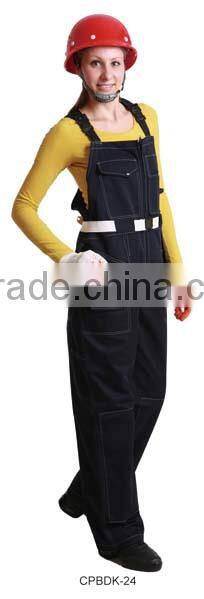 Flame resistant cotton fr protective clothing bib pants for promotion