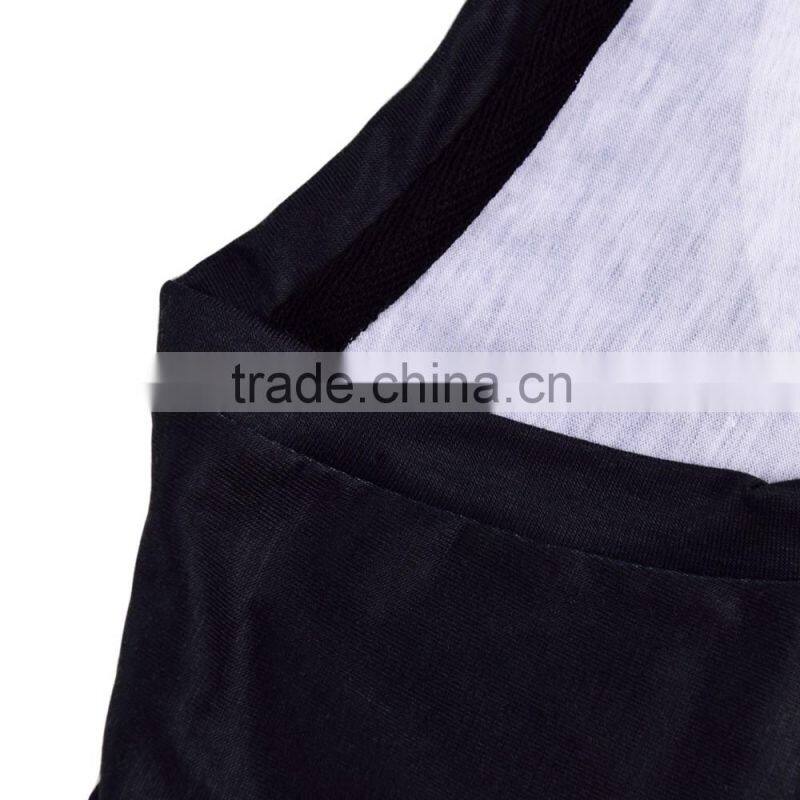 China Supplier Hot Sale Custom 3D Printing Skull Black Branded Woman T-shirt