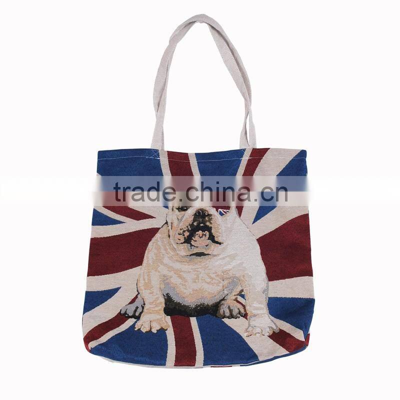 PLUS burlap bag jute tote bag wholesale Handbag Jute Bag