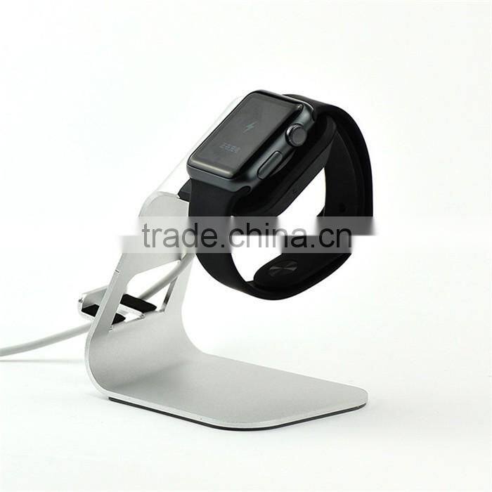 for apple watch stand 2 in 1 metal charger holder 3 colors option