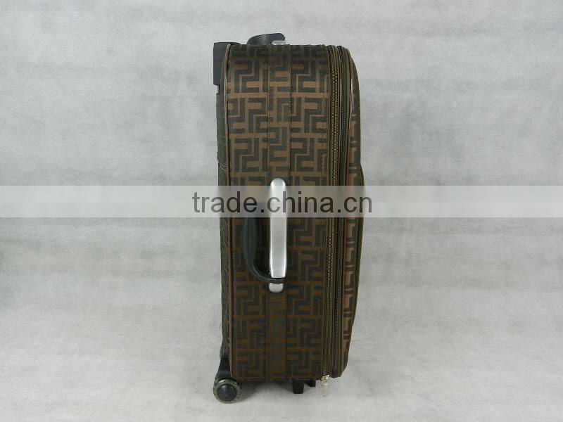 1pc promotional 22'' cabin luggage 600D1200D1680D polyester trolley luggage