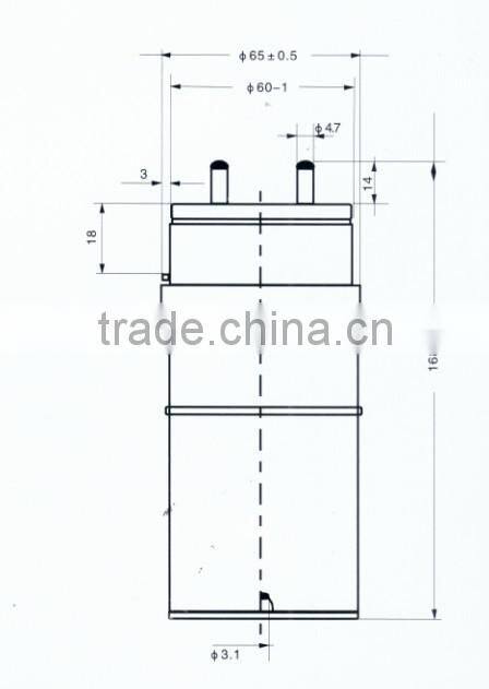 Ceramic Pulse Thyratron ZQM2-500/16
