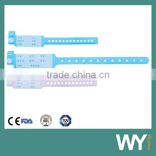 plastic medical id bracelets, medical alert Id bracelet,kits Id bracelet