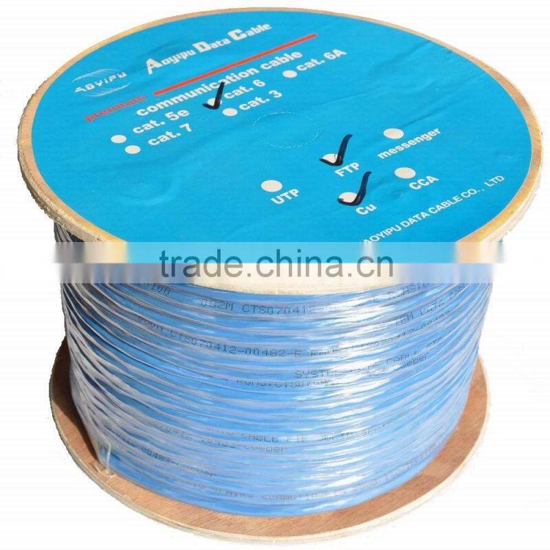 Cable manufacture sell high speed LAn cable Fluke test UTP FTP Cat5e Cat6 network cable utp cat5e for networking