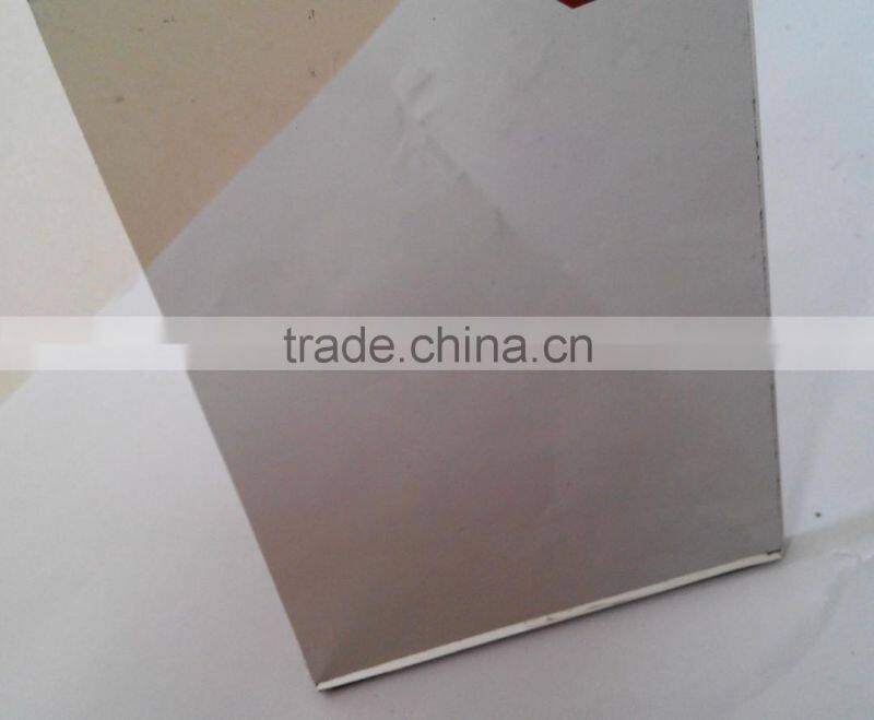 high quality low price brown reflective glass
