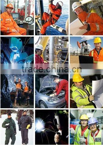Fireproof reflective safety oil field winter jacket