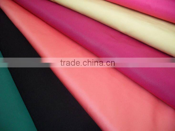 Factory wholesales 2014 high quality design modern textile polyester imitated Memory fabric For Outwear,Jacket, Coat, Trenchcoat