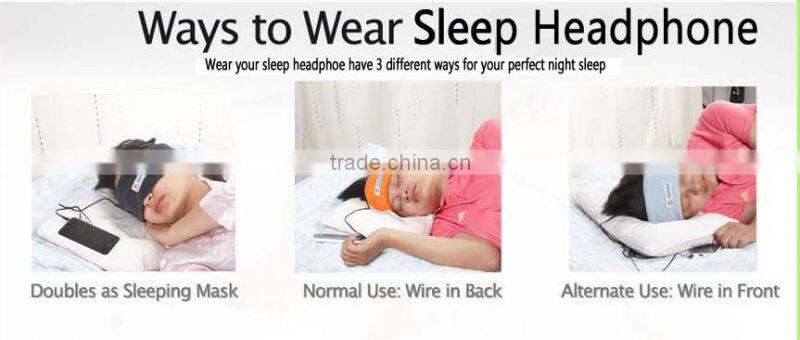 Washable Wired Carton Sports Headband Headphones For Mobile Phone