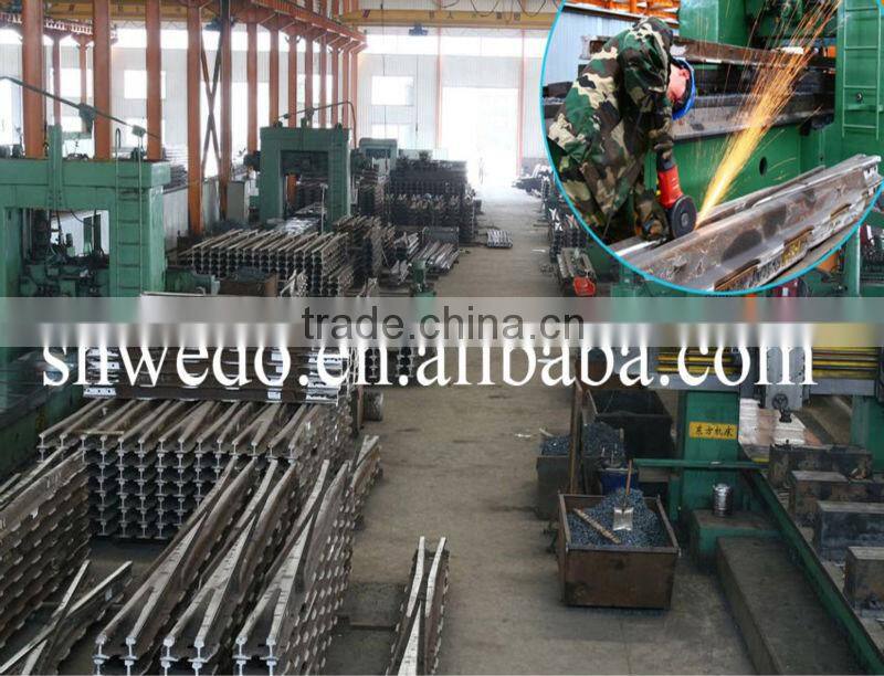 UIC54 rail railway turnout casting frog