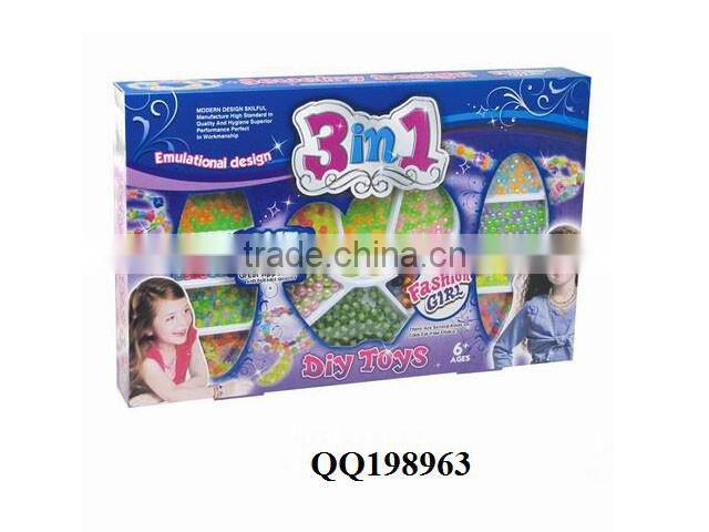 Girls DIY beads set toy