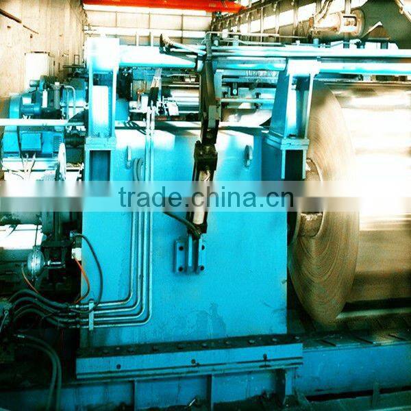 Aluminum strip with round edges