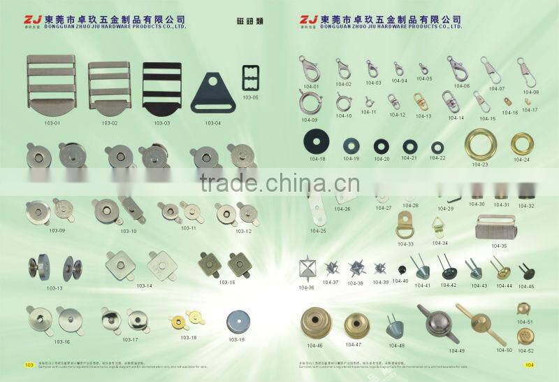 metal spring snap button