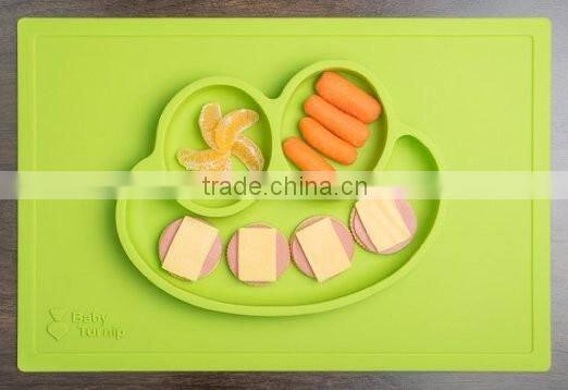 Custom Food Grade Baby Snack Mat Food Mat Silicone Baby Placemat