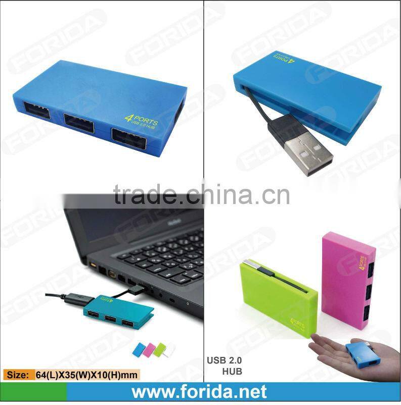 usb 2.0 long strip 4 ports usb hub