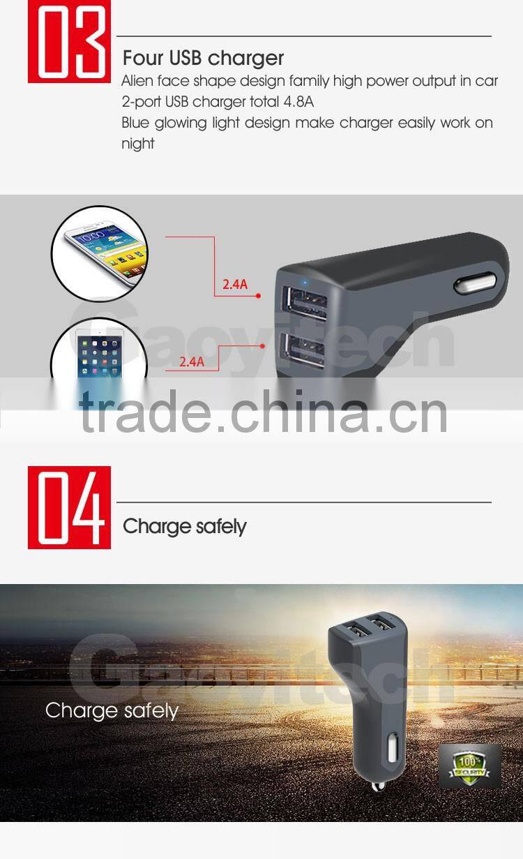 New mini car phone charger C71 highest quality universal factory mass supply