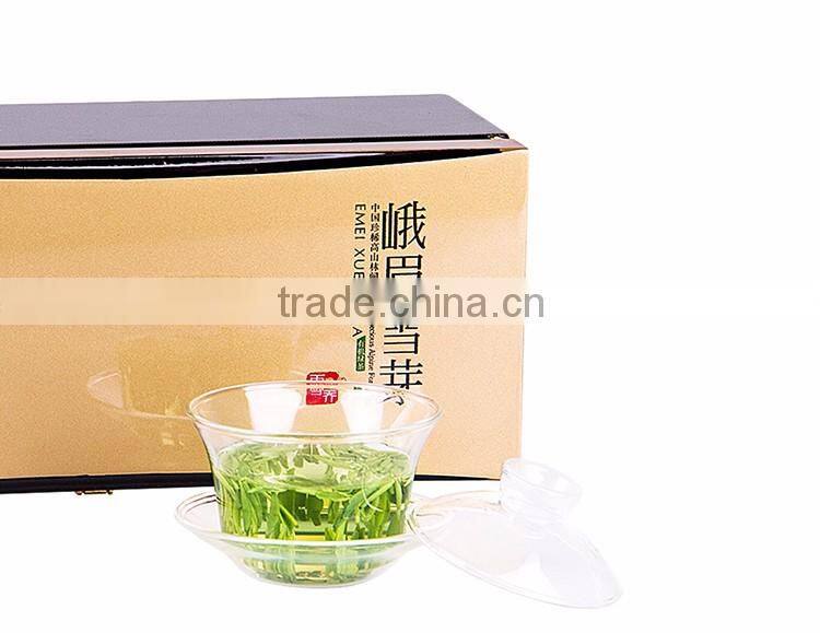 Savoring tea tin box gift packing keep fit organic green tea