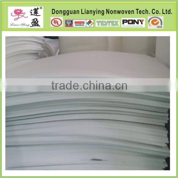thermal bonded polyester hard felt padding for mattress/bedding accessories