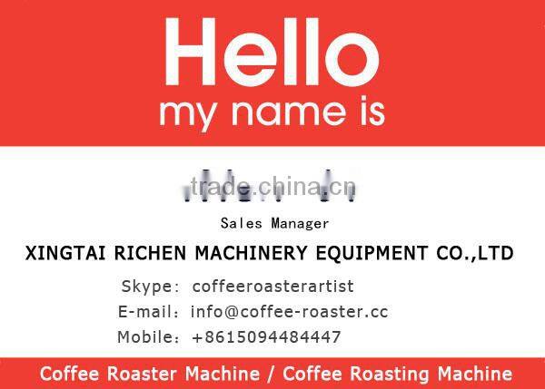 Various color industrial coffee roaster Machines Different models