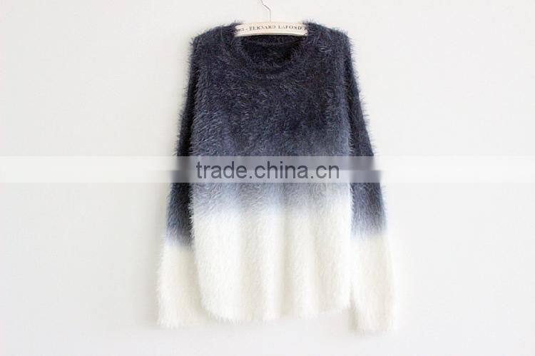 2015 Warm coat sleeve head brief paragraph knitting render unlined upper garment