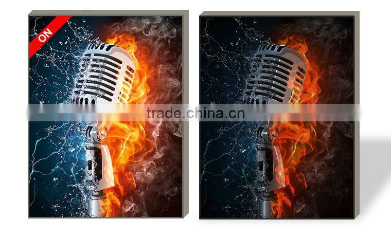 M medium LED optical lens fabric light box