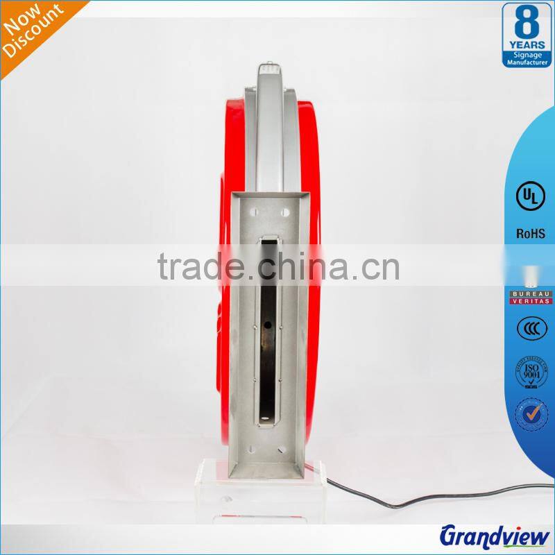 Customized Aluminium frame led outdoor advertising light box for telecom