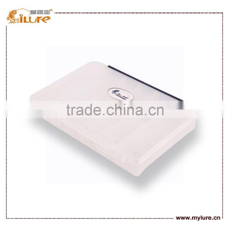 Compartments Closed Large Capacity 27*18*4.5cm Fishing Tackle Box
