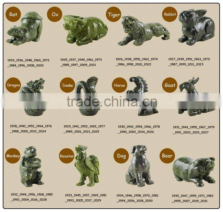 Auspicious Jade Feng Shui monkey , monkey statue