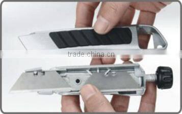 2pcs Trapezoid blade Zinc alloy Fixed Blade OEM Utility Cutter