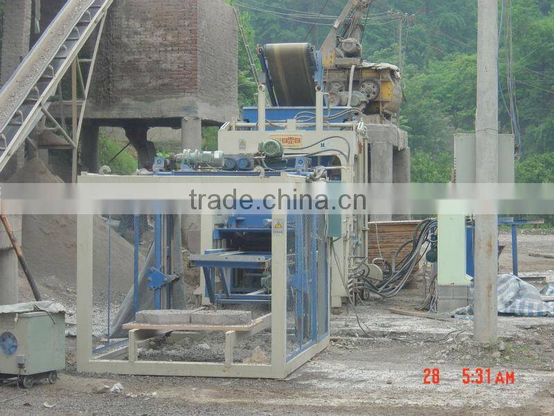 Cement block making machine very popular in africa