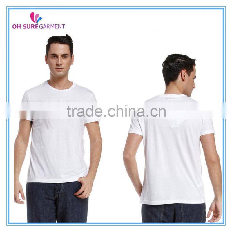 mens hot sell wholesale cotton crew neck t shirt