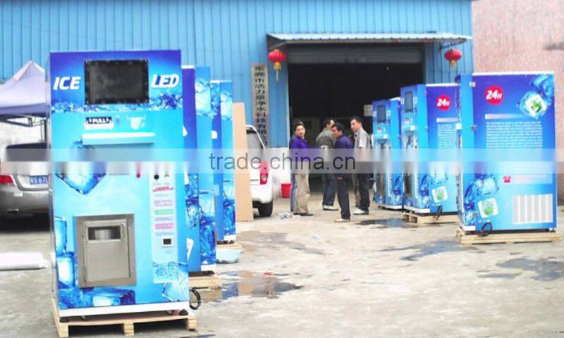 2015 Factory New Style Stainless Steel Commercial Multifunction Ice Vending Machine