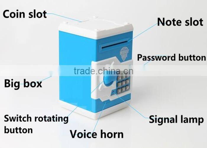 2016 new products wholesale piggy bank in atm machine bank new invebtion atm bank toy for children