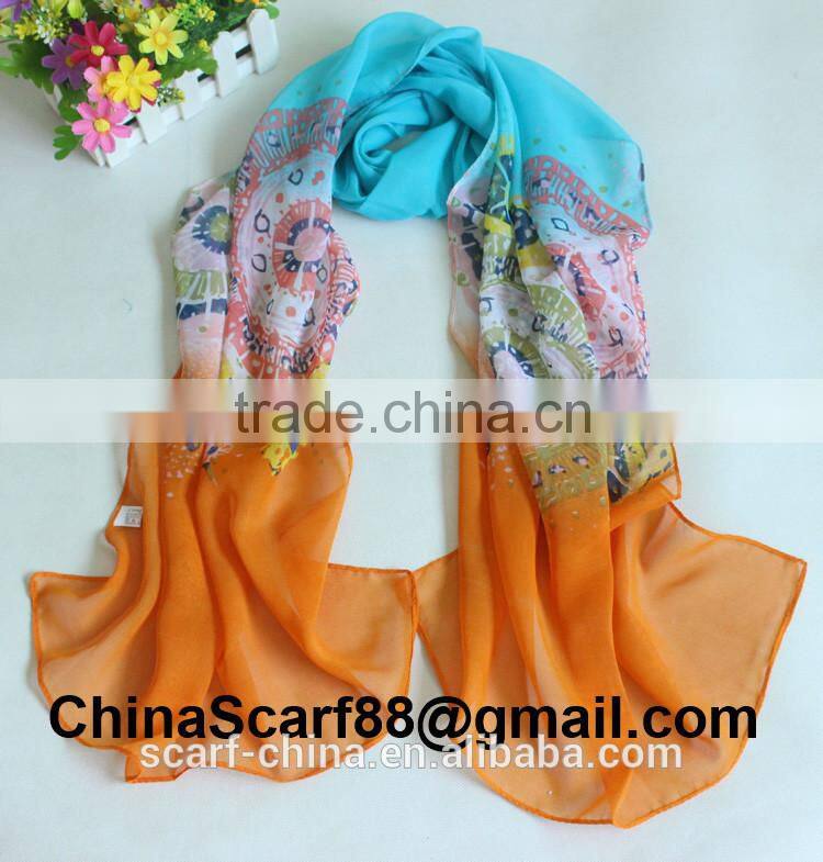Wholesale chiffon shawl scarf