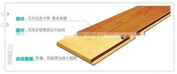 multi-layer engineered flooring(discount birch/oak/ash/elm/ipe/walnut brushed oiled solidwood/hardwood)