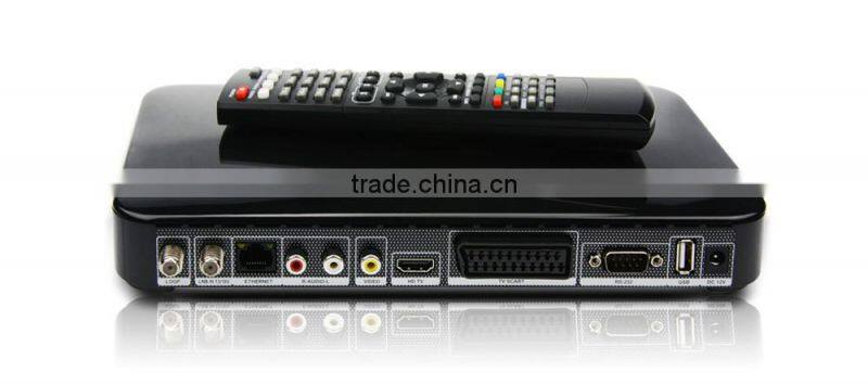 F5S Plus Satellite Receiver with Dual Core 600MHz Processor DVB-S2 LED Display Support WEB TV