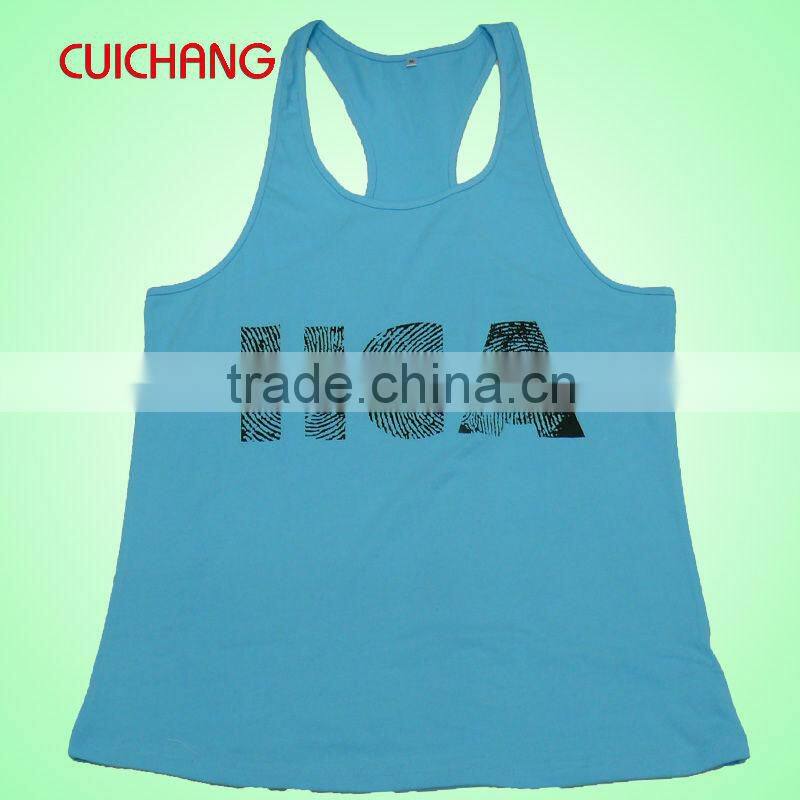 Stringer tank top wholesale&safety green tank tops,cheap blank tank top