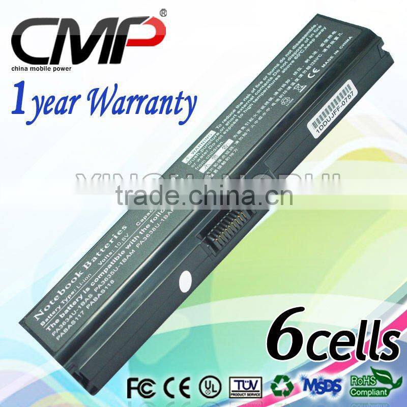 Laptop battery for Toshiba PA3634 U400 M800 L310 M300 305 U405
