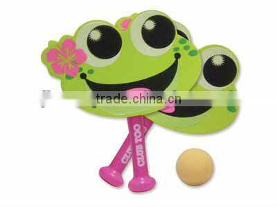 Sponge racket purple flower growing sponge toys