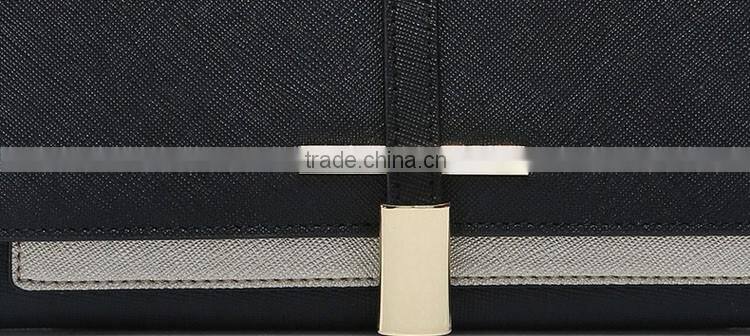 Newest ladies design saffiano wallet from custom wallet maker