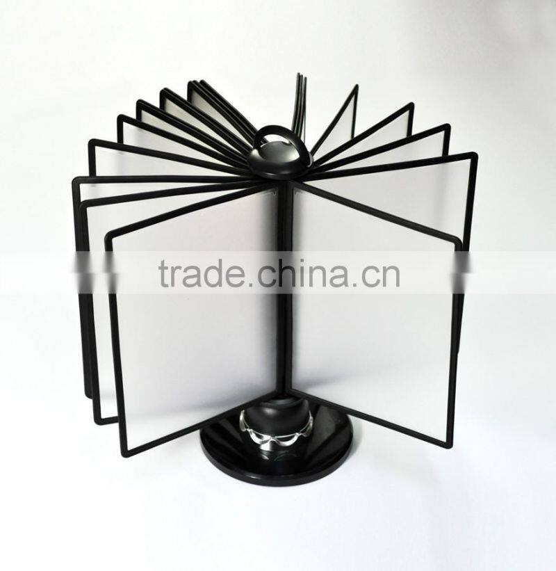 A5 20 Pockets Half Moon Handling Display Reference Rack All Round Display Reference Rack