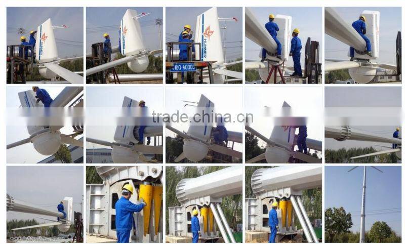 50KW PMG wind turbine wind power generator system for farm/power distribution