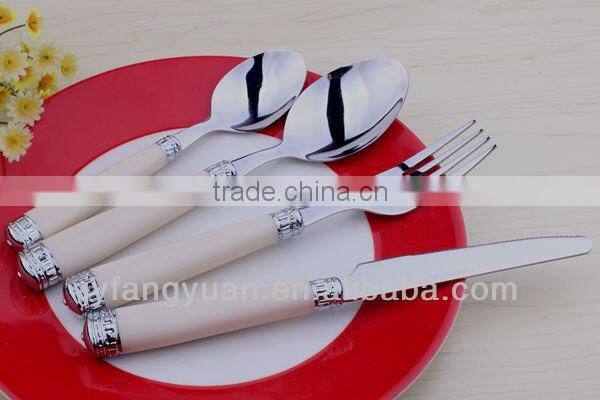 High Grade Stainless Steel Gold Plated Flatware Wholesale