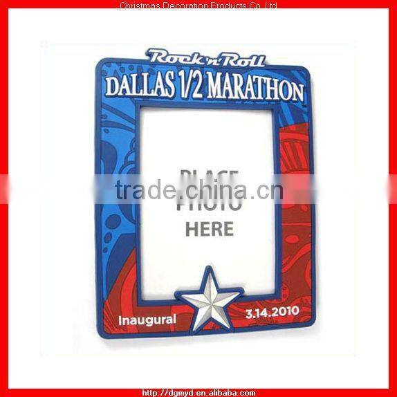Christmas Tree Soft PVC photo frame for Christmas day 2014 (MYD-PF1417)