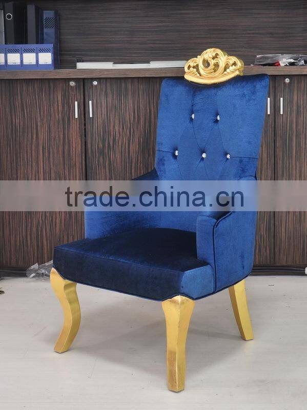 Elegant wooden classical throne chairs (NY1975)