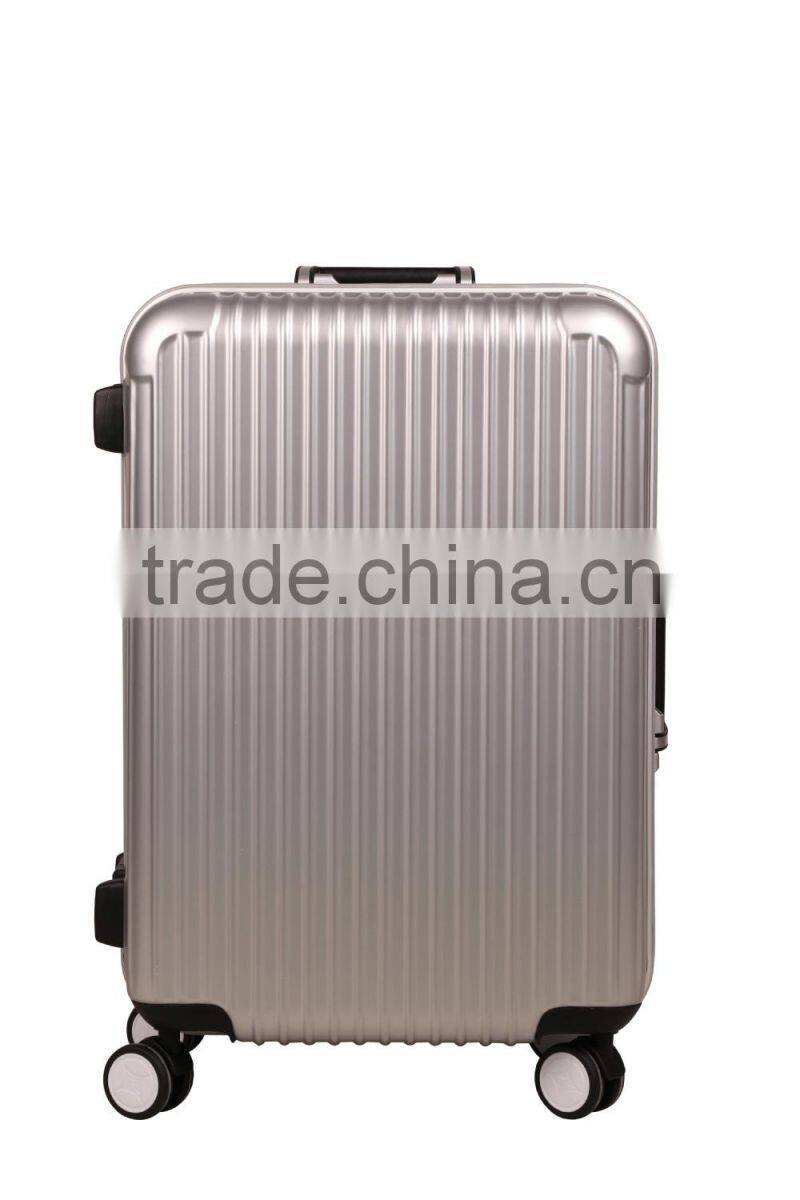 2014new production aluminium frame new coded lock luggage, trolley luggage