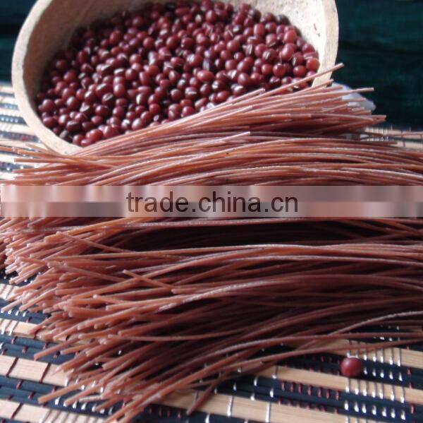 Organic dried red adzuki bean noodles