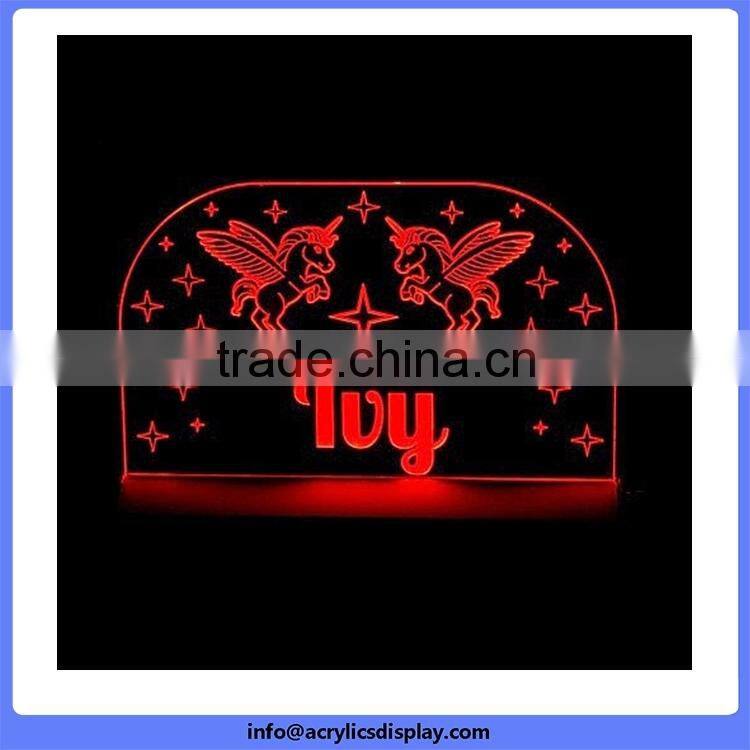 Cheap Promotion personalized acrylic signs
